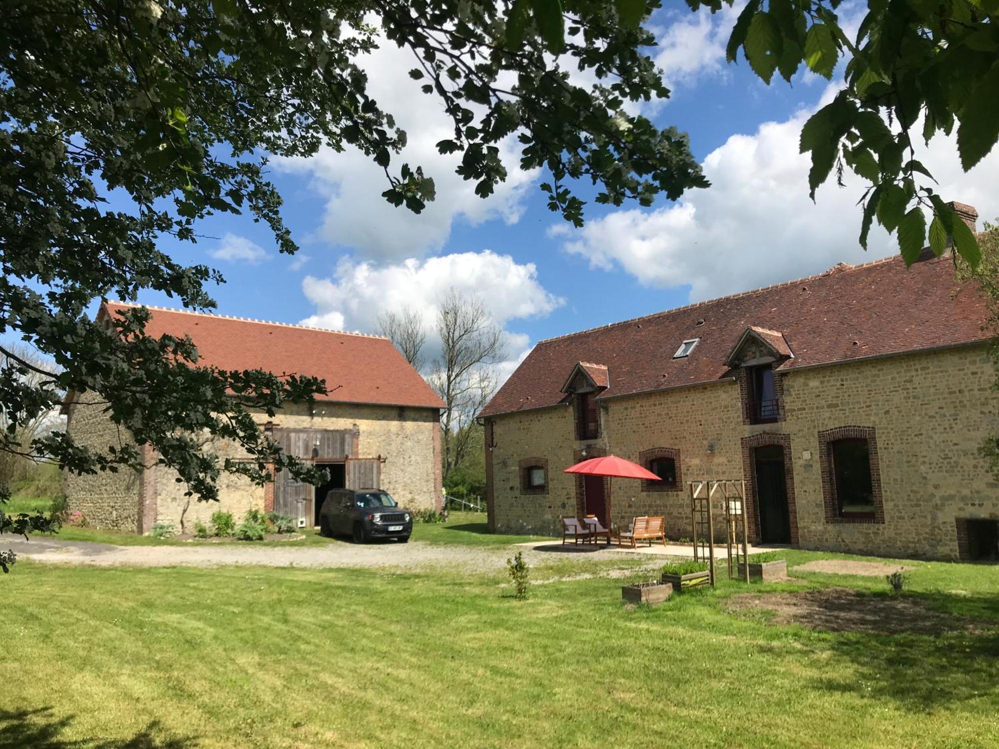 Le Vallon Du Perche Champeaux-sur-Sarthe Exterior foto